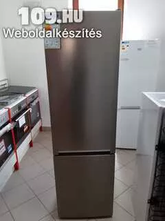 Beko RCSA300K30XP, Inox, 55 cm széles kombinált hűtő,  2év garancia.